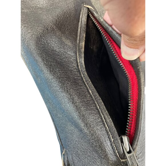 Power Trip Womens Brown Leather Motorcycle casual Jacket SKU 9247 - Picture 7 of 16